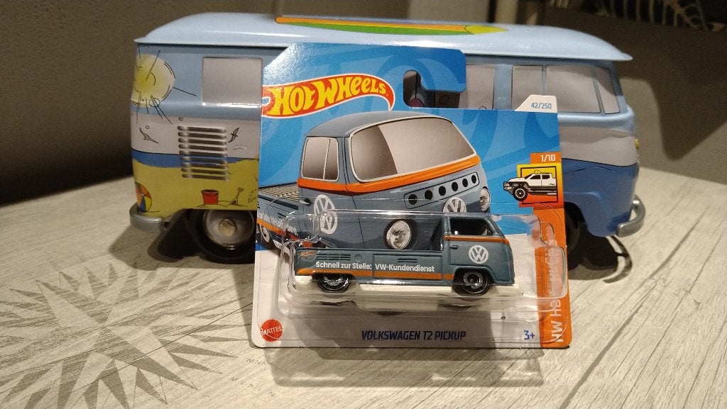 Hot Wheels Volkswagen T2 Pickup VW Kundendienst Blue, Ophalen of Verzenden, Nieuw, Auto