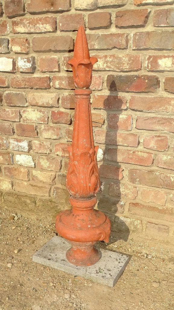 grote terracotta pinakel, Antiek en Kunst, Ophalen