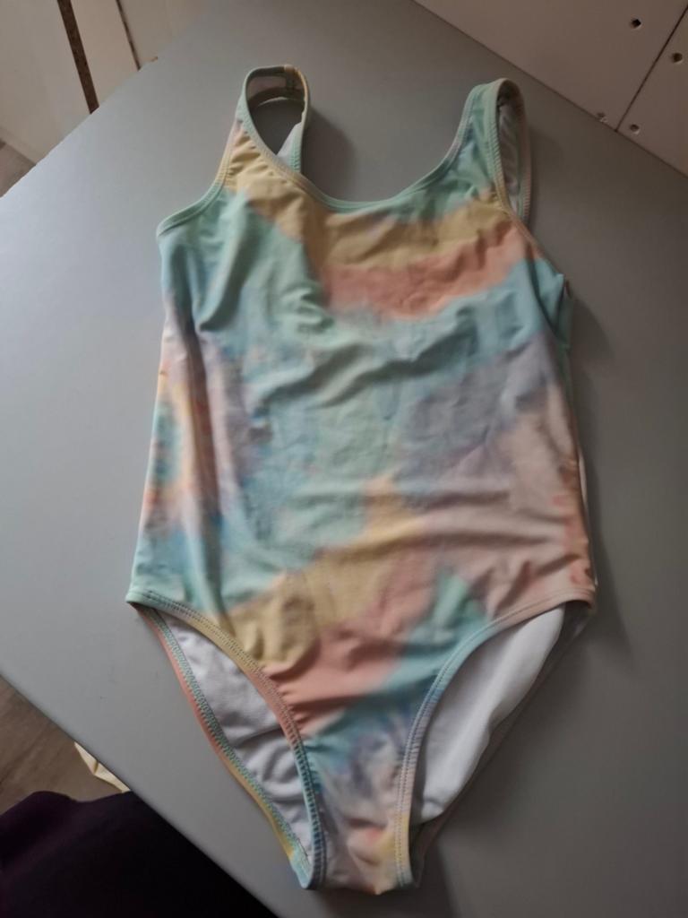 Badpak maat 154, Kleding | Dames, Ophalen of Verzenden, Zo goed als nieuw, Zwart, Badpak