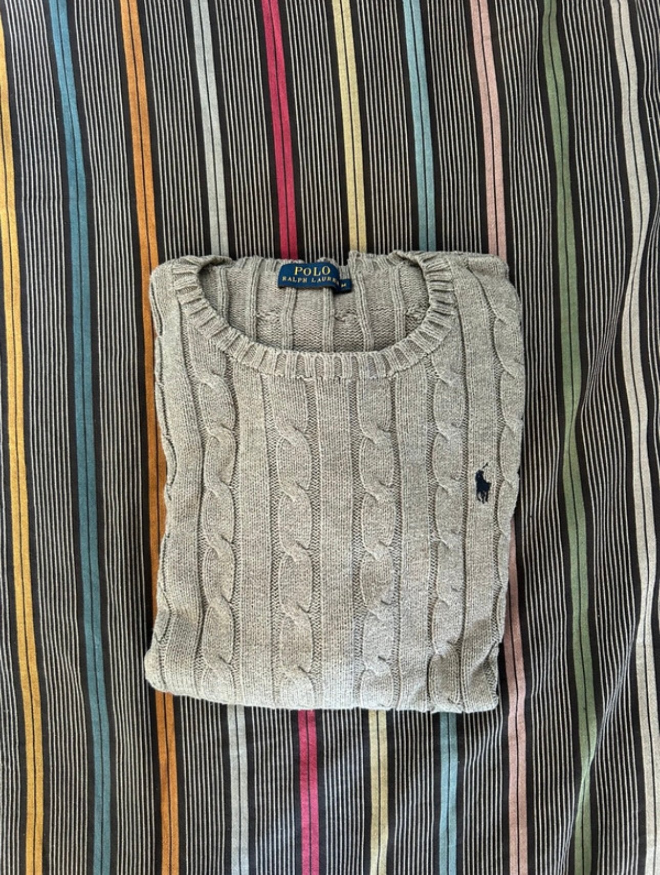 Polo Ralph Lauren trui - grijs maat M, Ophalen of Verzenden, Nieuw, Maat 48/50 (M), Grijs