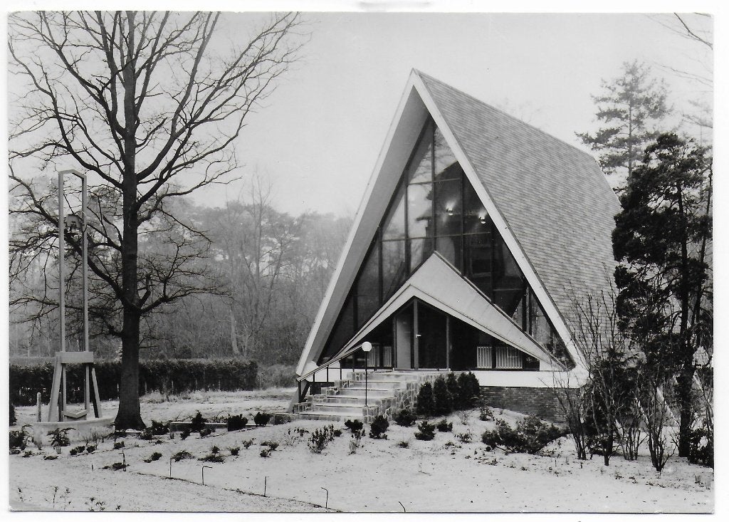 Baarn Kapel Zendingscentrum Ansichtkaart (B8342 ), Ophalen of Verzenden, 1960 tot 1980, Gelopen, Utrecht