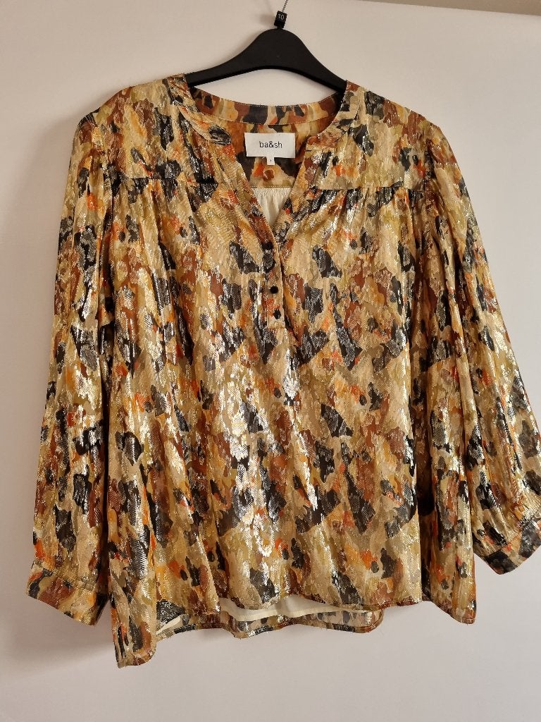 Toffe lurex bloes van Bash mt 3, Maat 38/40 (M), Meerkleurig, Bash, Nieuw