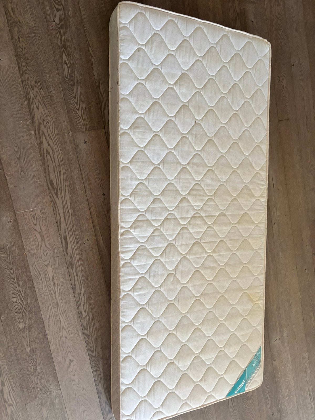 Kindermatras gratis, Ophalen of Verzenden, Zo goed als nieuw, Eenpersoons, 90 cm