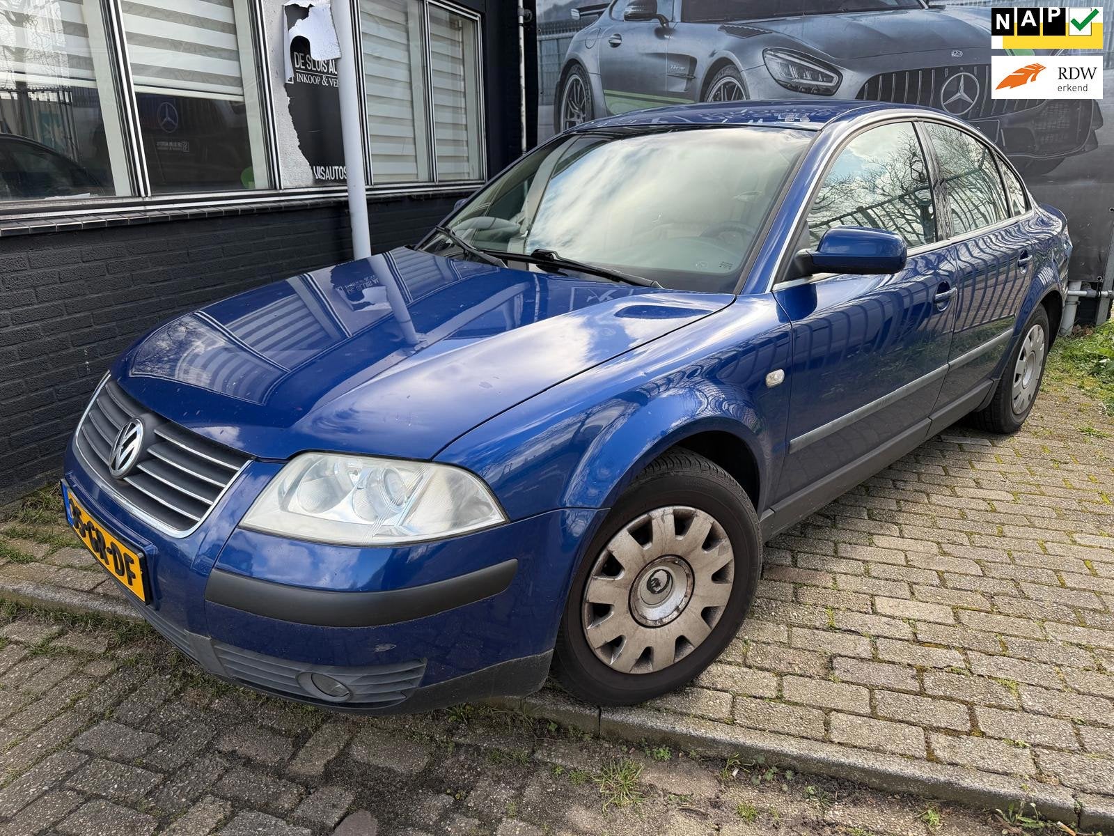 Volkswagen Passat 2.0 Comfortline AUTOMAAT AIRCO schade, Auto's, Volkswagen, Stof, Gebruikt, Beige, 4 cilinders