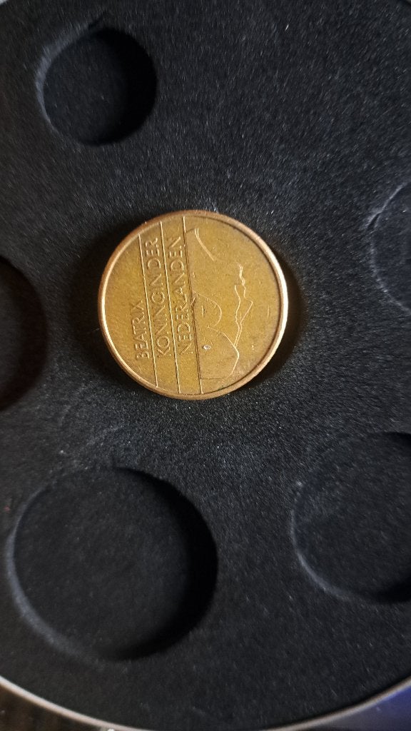 5 Gulden munt 1988 (Z263-25), Ophalen of Verzenden, Koningin Beatrix, 5 gulden, Losse munt