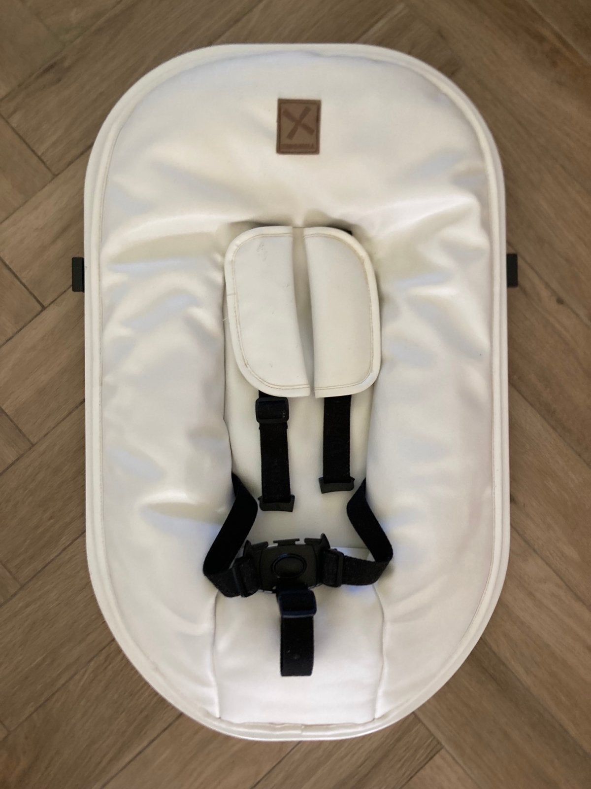 Kidsmill Up! Newborn Set - Wit met gordel, Ophalen of Verzenden, Gebruikt, Overige typen, Gordel(s)