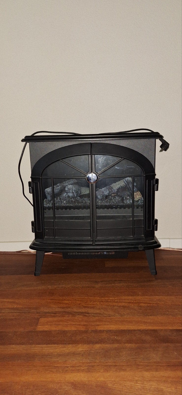 Faber Dimplex Stockbridge Opti-Myst Elektrische Kachel, Ophalen, Gebruikt, Vrijstaande haard, Elektrische haard