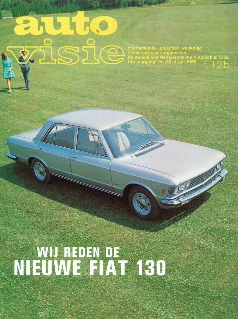 Autovisie 1969 nr. 27 (o.a. Fiat 130 - Wolseley Wasp 1300), Verzenden, Gelezen, Algemeen