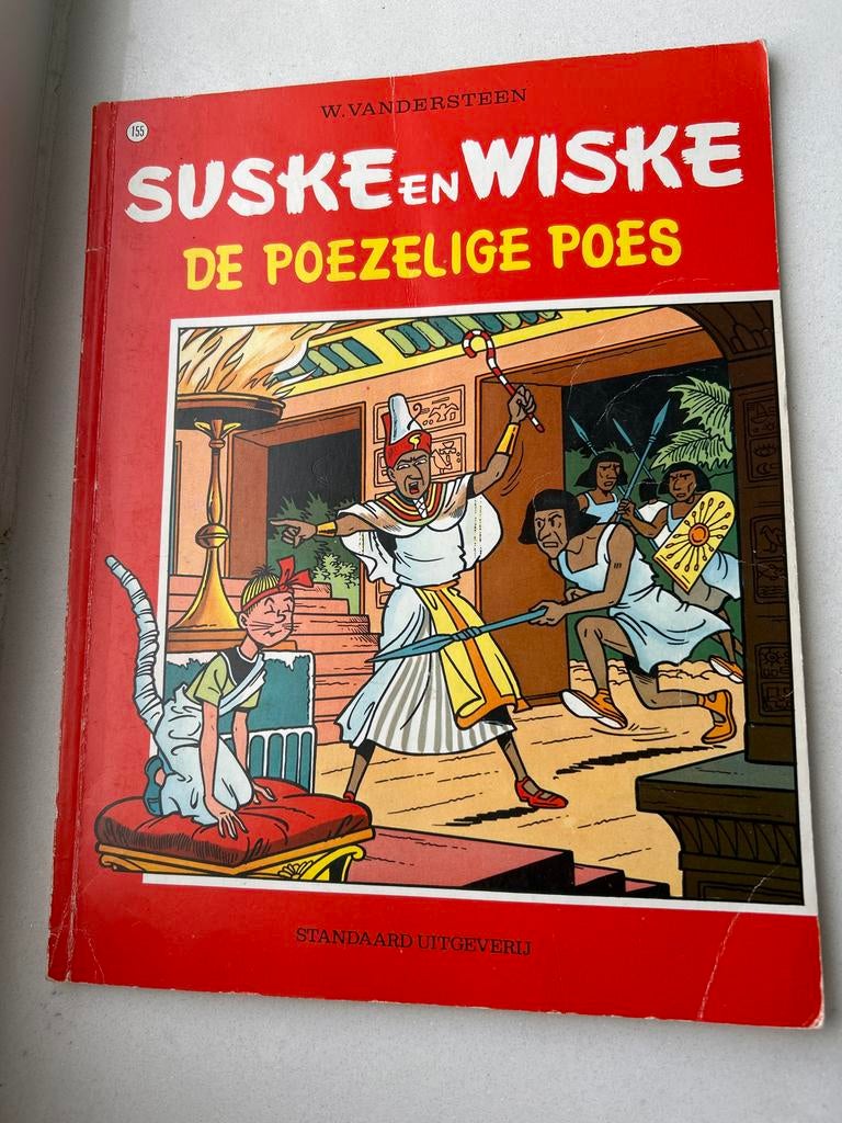 Suske en Wiske - De Poezelige Poes (nr. 155), Boeken, Stripboeken, Gelezen, Eén stripboek, Ophalen of Verzenden