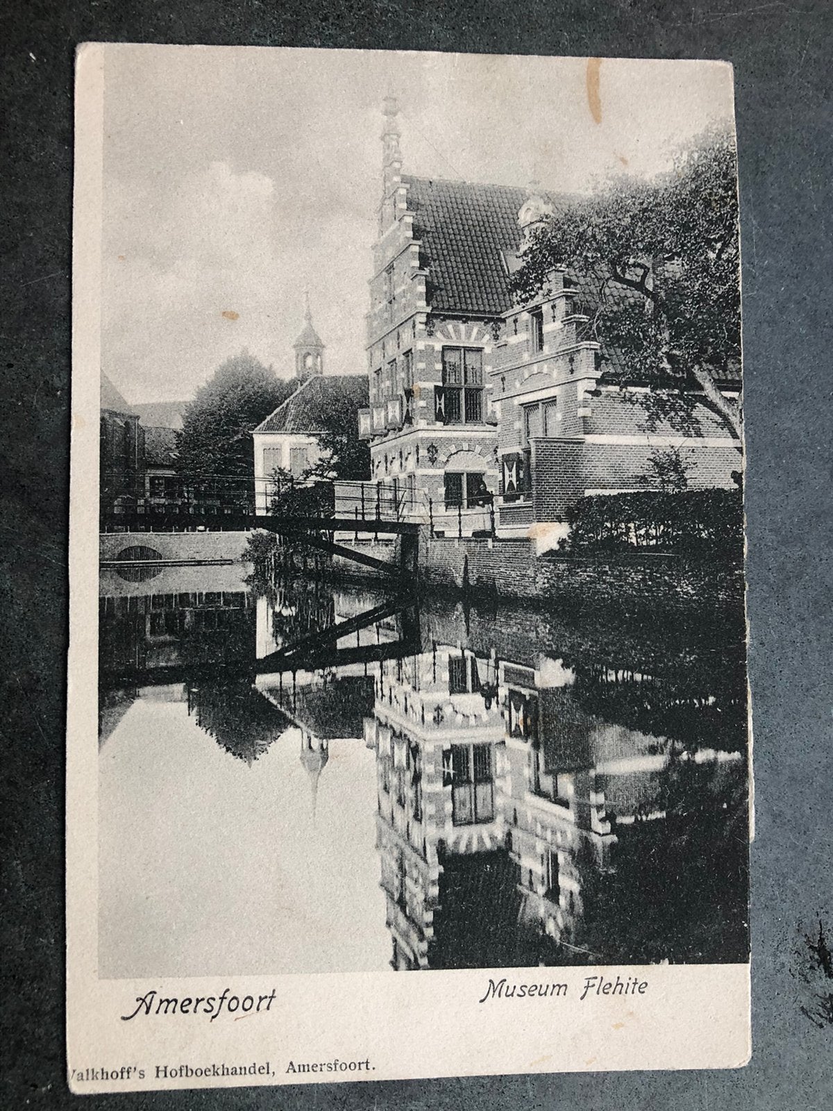 Ongelopen ansichtkaart Museum Flehite Amersfoort (voor 1920), Ophalen of Verzenden, Voor 1920, Ongelopen, Utrecht