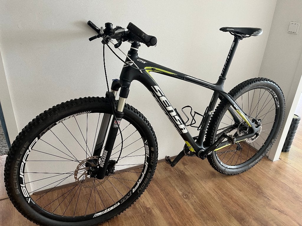 MTB Sensa Fiori SL Carbon - Shimano XT/RockShox - Maat L, Gebruikt, Vering, 49 tot 53 cm, Overige maten