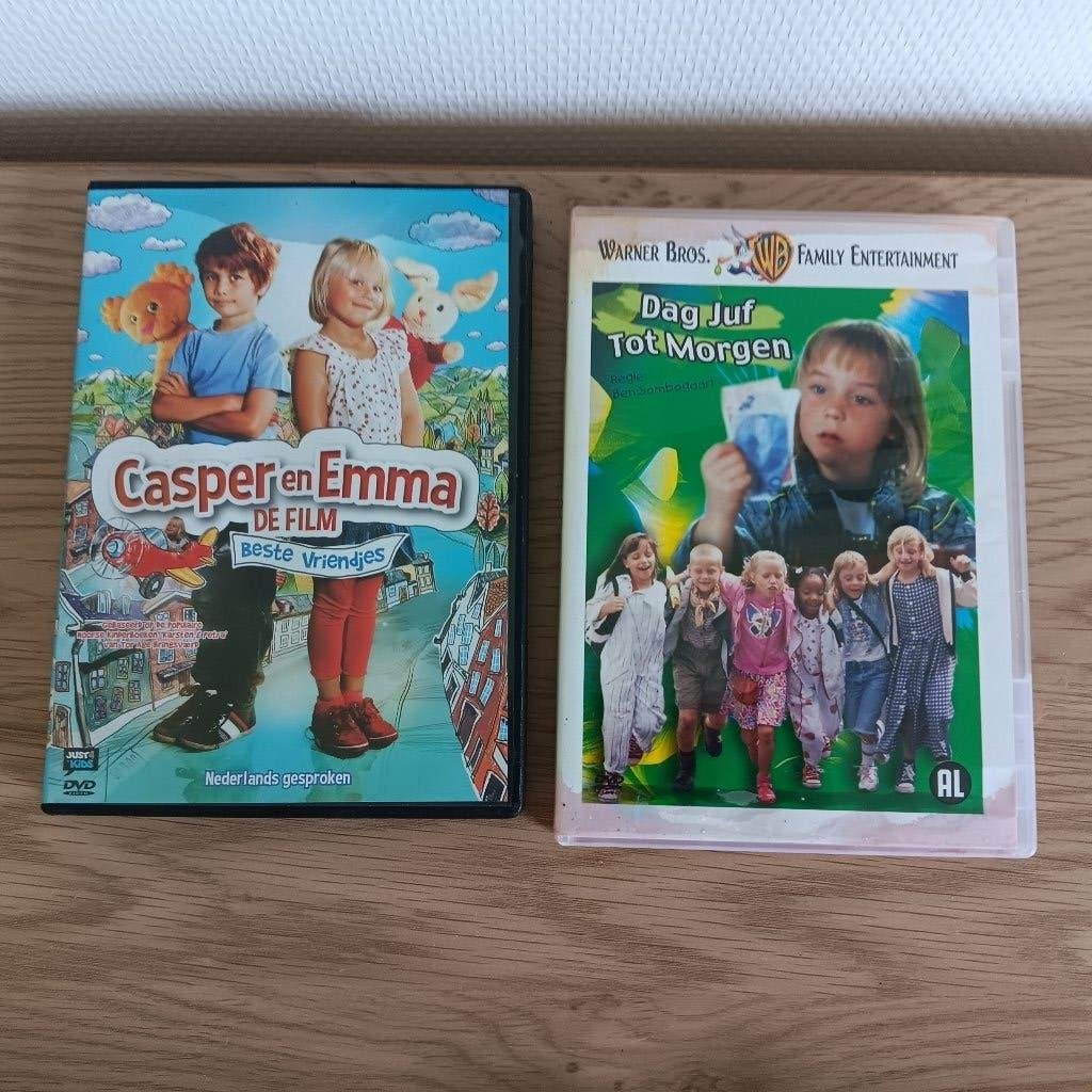 Casper en Emma & Dag Juf Tot Morgen, DVD's, Cd's en Dvd's, Dvd's | Kinderen en Jeugd, Gebruikt, Alle leeftijden, Overige genres