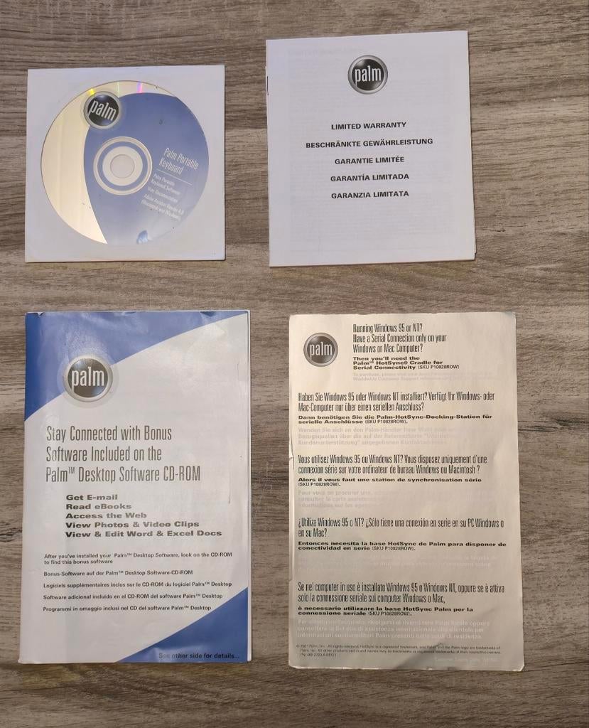 Palm PDA's (Personal Digital Assistants). Software instructi, Telecommunicatie, Pda's | Toebehoren, Ophalen of Verzenden