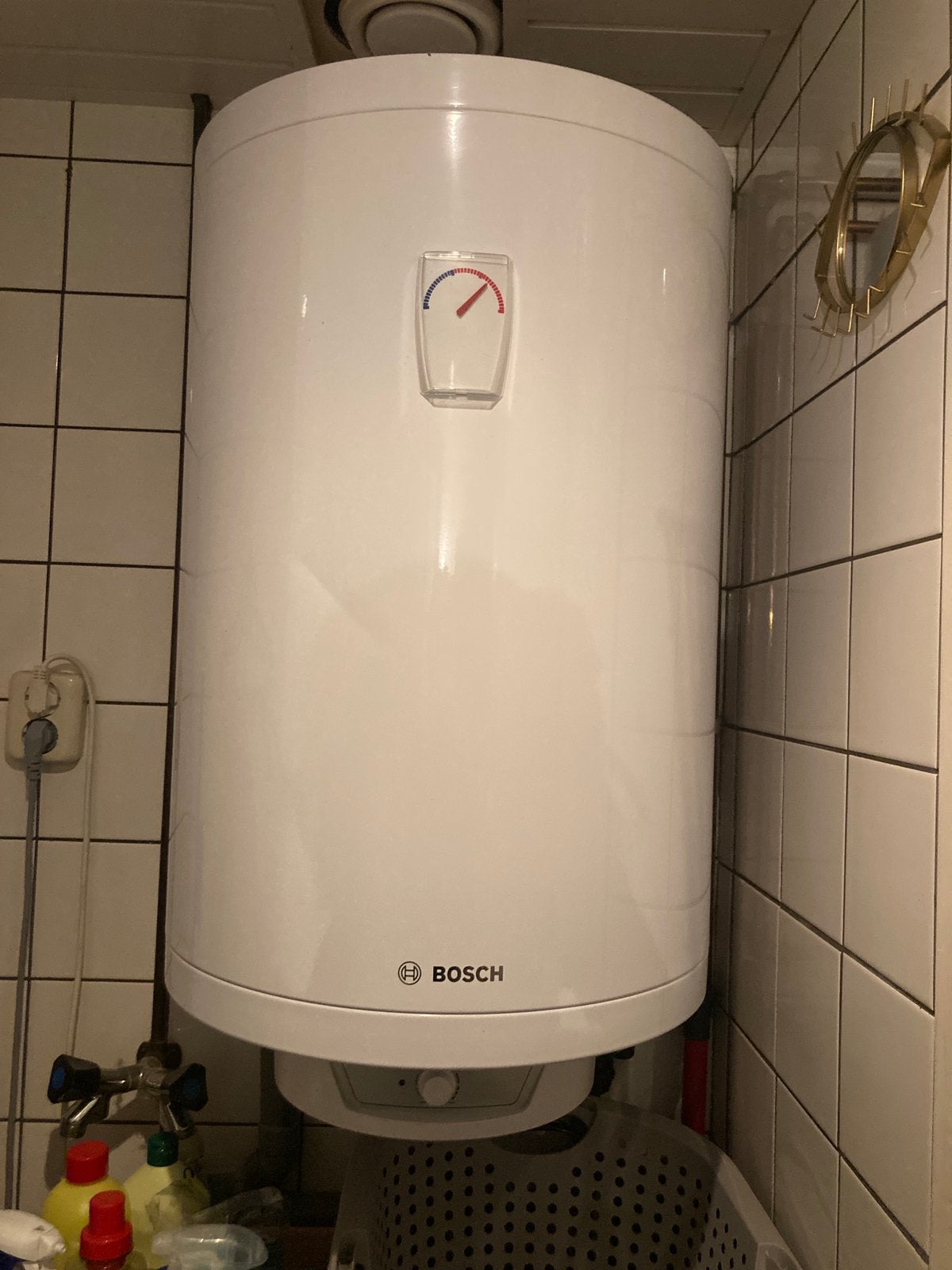 Warmwater boiler Bosch 80L, Doe-het-zelf en Verbouw, 20 tot 100 liter, Ophalen, Zo goed als nieuw, Boiler