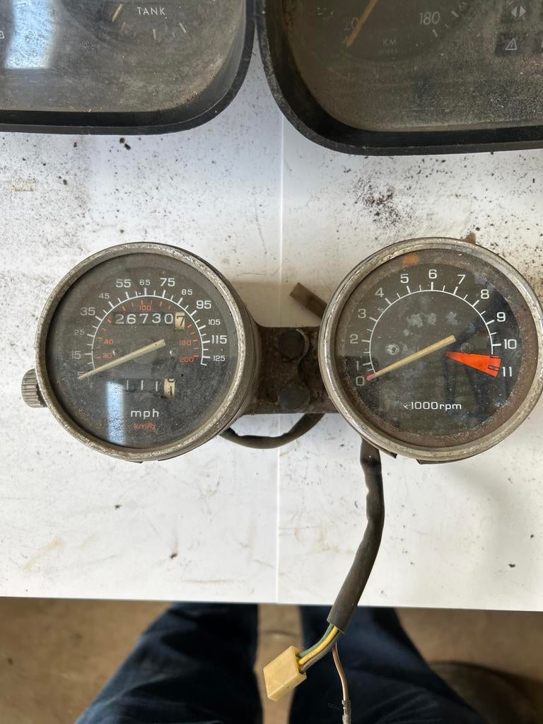Km klokken Opel Kadett C, Auto-onderdelen, Ophalen of Verzenden, Gebruikt, Opel