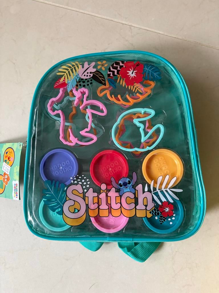 Kleisetje Stitch met vormpjes en klei, ., Jongen of Meisje, Nieuw, Ophalen of Verzenden