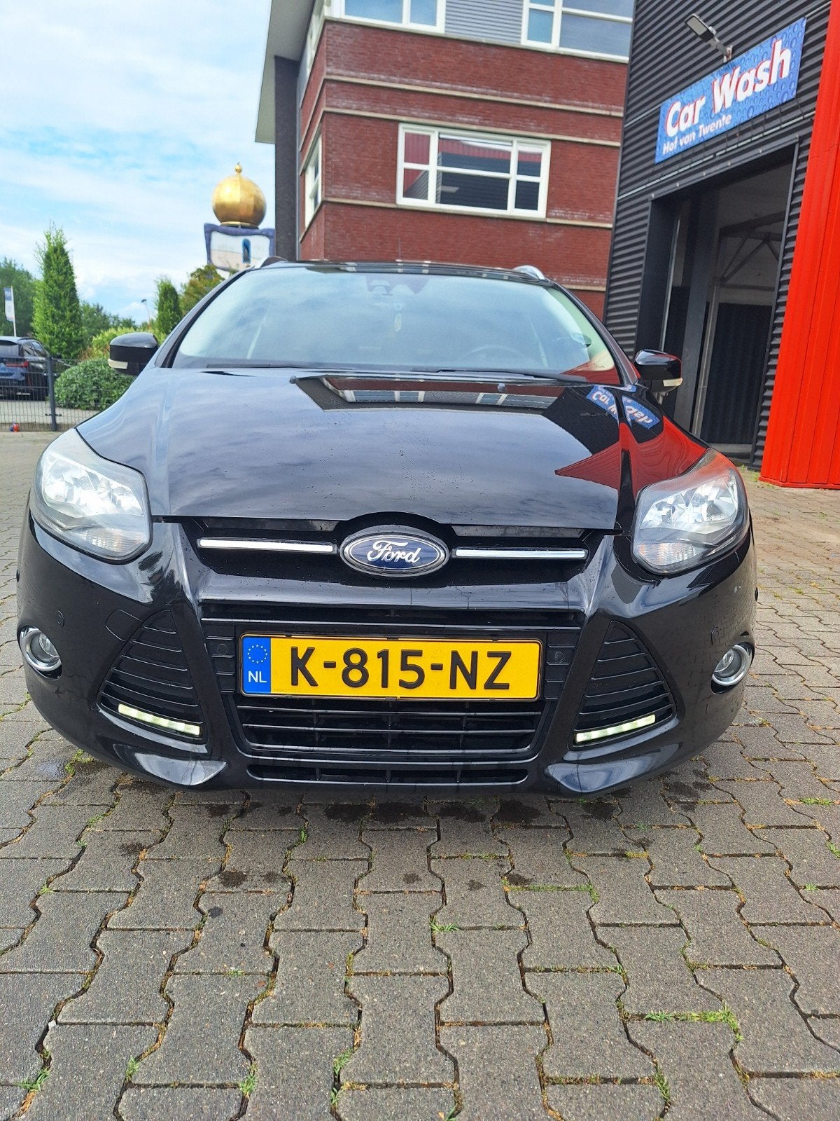 Ford focus  1.6 ecoboost bj 2011, 1596 cc, 1258 kg, Zwart, Stationwagon