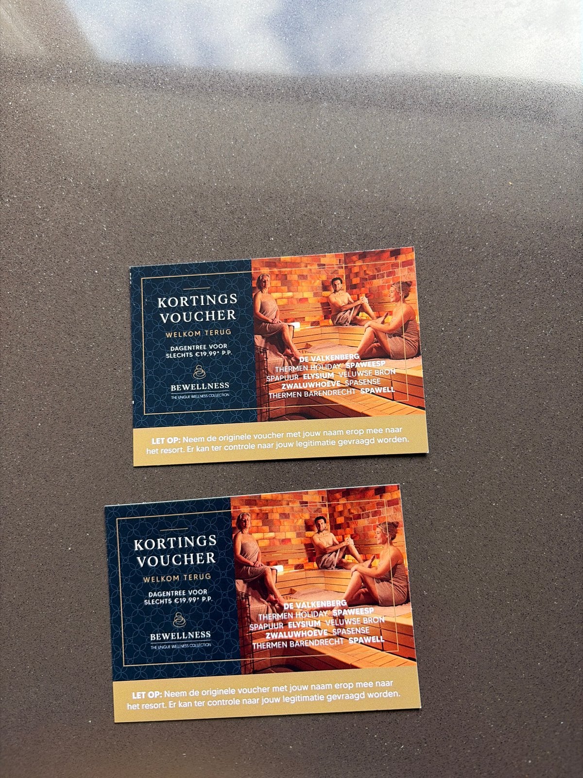 Kortingskaart sauna, Tickets en Kaartjes, Kortingen en Cadeaubonnen, Eén persoon, Cadeaubon, Spa of Sauna