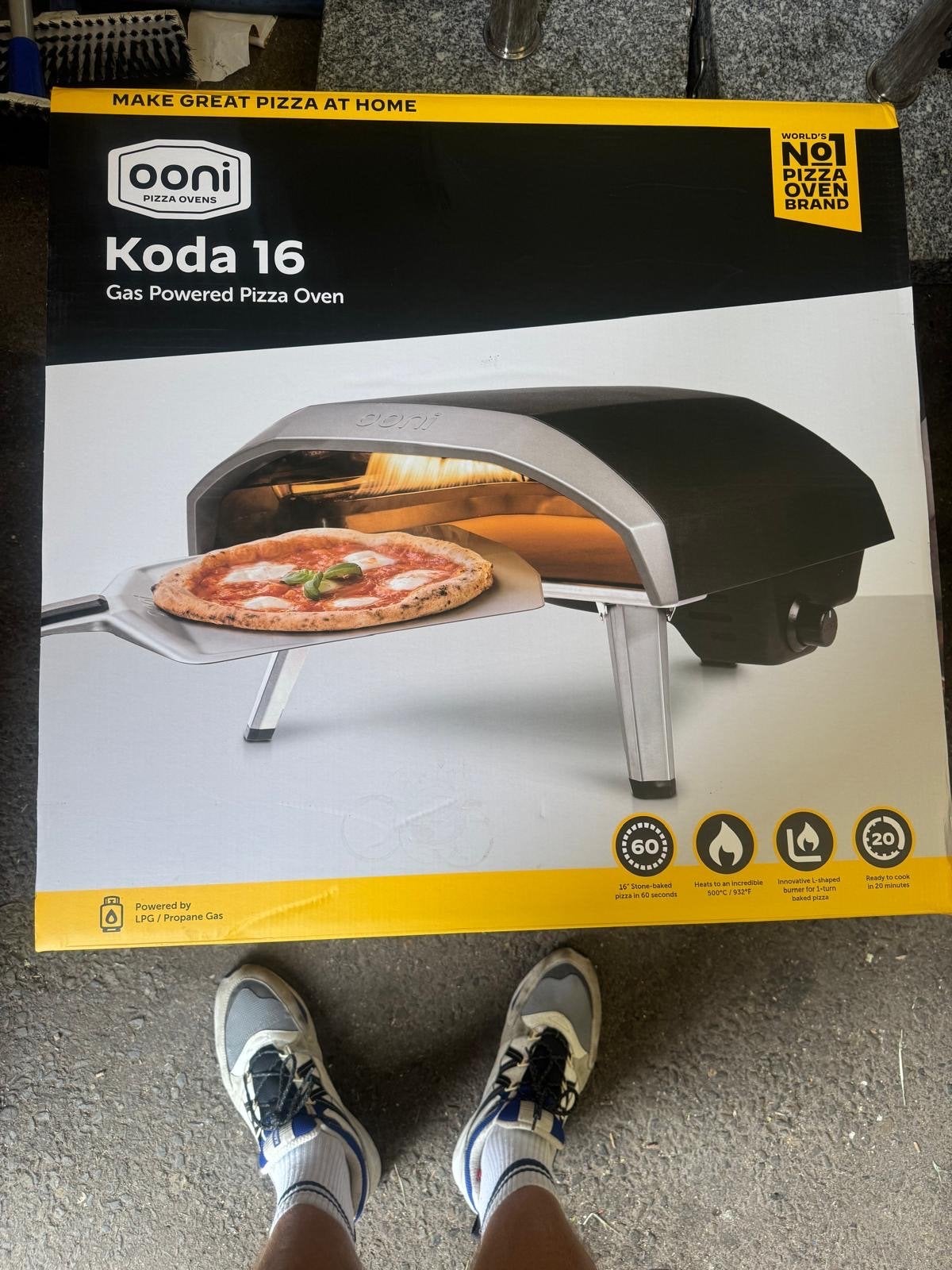 Ooni Koda 16 Gas Pizza Oven - Nieuw in doos, Tuin en Terras, Pizzaovens, Ophalen of Verzenden, Nieuw