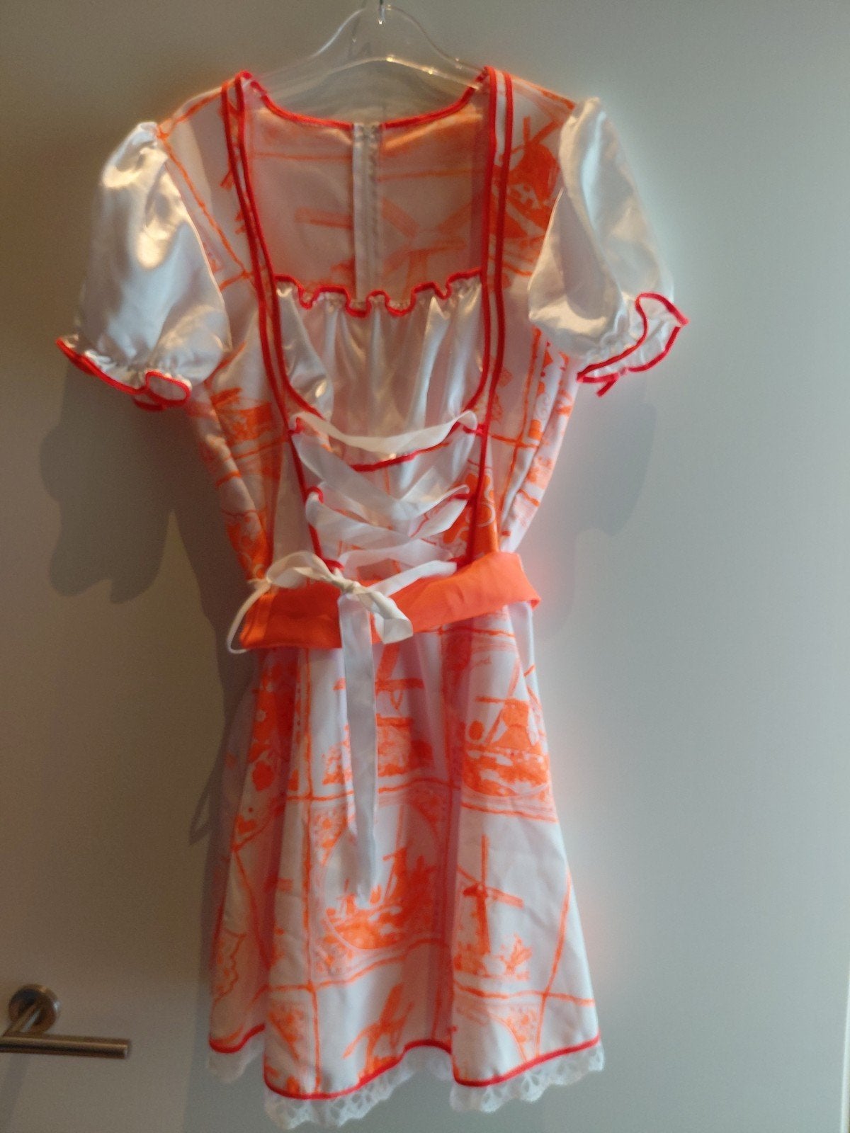 Holland jurk maat L 7,50 euro, Ophalen of Verzenden, Zo goed als nieuw, Maat 46/48 (XL) of groter, Carnaval