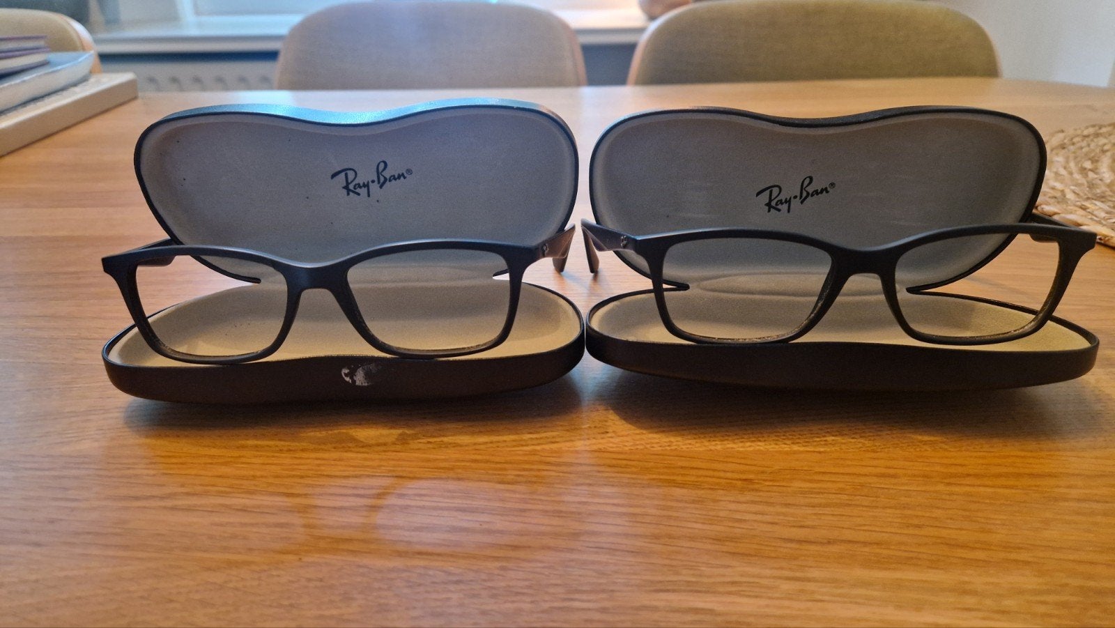 Ray-Ban montuur RB 7047 5196 54  17 140, Gebruikt, Zwart, Ophalen of Verzenden, Ray-Ban