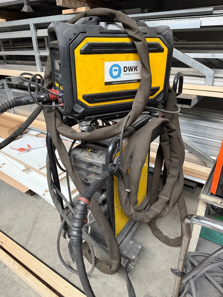 Esab Aristomig 4004i Pulse + U6 draadkoffer - lasapparaat, Ophalen of Verzenden, Zo goed als nieuw, 250 ampère of meer, Inverter