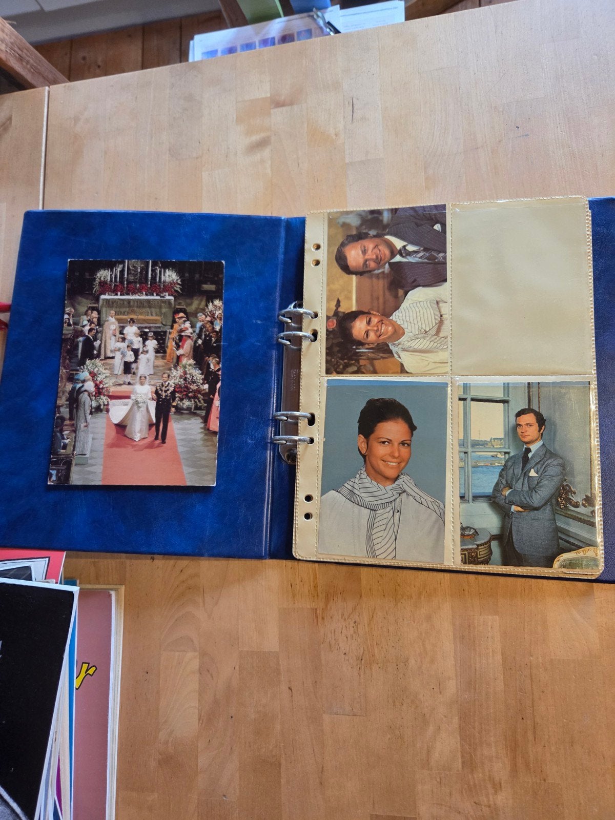 Fotoalbum met Koninklijke Familie Foto's Zweden, Verzenden, Gebruikt, Buitenland, Kaart, Foto of Prent
