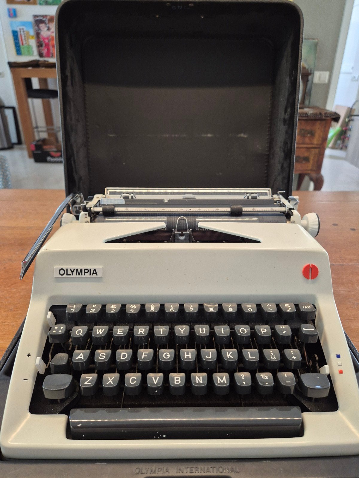 Vintage typemachine Olympia SMG, Diversen, Ophalen of Verzenden