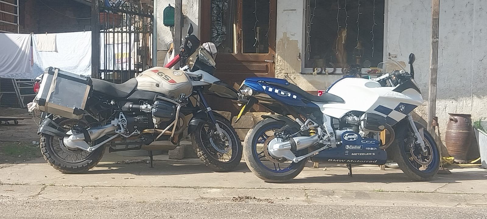 2003 BMW R 1100 S Boxercup replica en 2001 R 1150 GSA, Motoren, 2 cilinders, Motorrijbewijs A, Gebruikt, Particulier