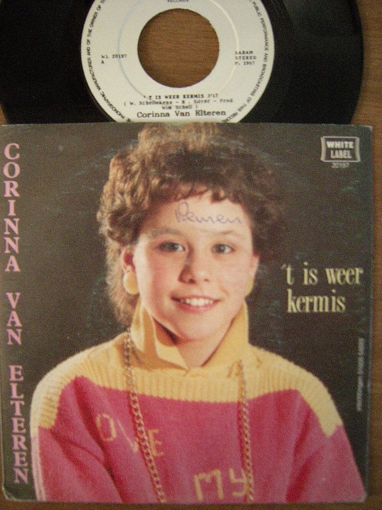 Corinna Van Elteren ('t is weer kermis), Gebruikt, 7 inch, Ophalen of Verzenden, Levenslied of Smartlap