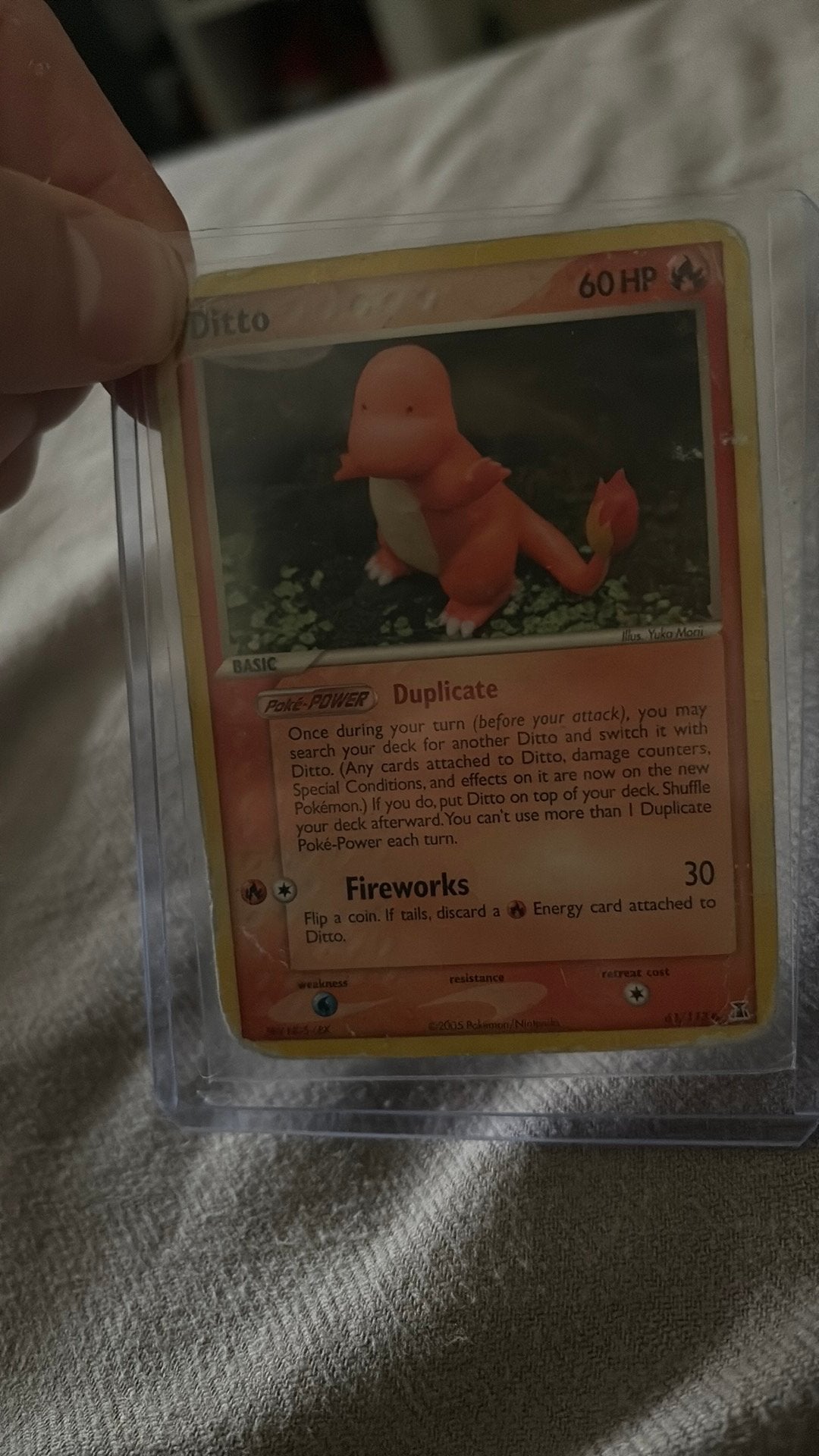 Charmander ditto ex delta species, Ophalen of Verzenden, Gebruikt, Losse kaart