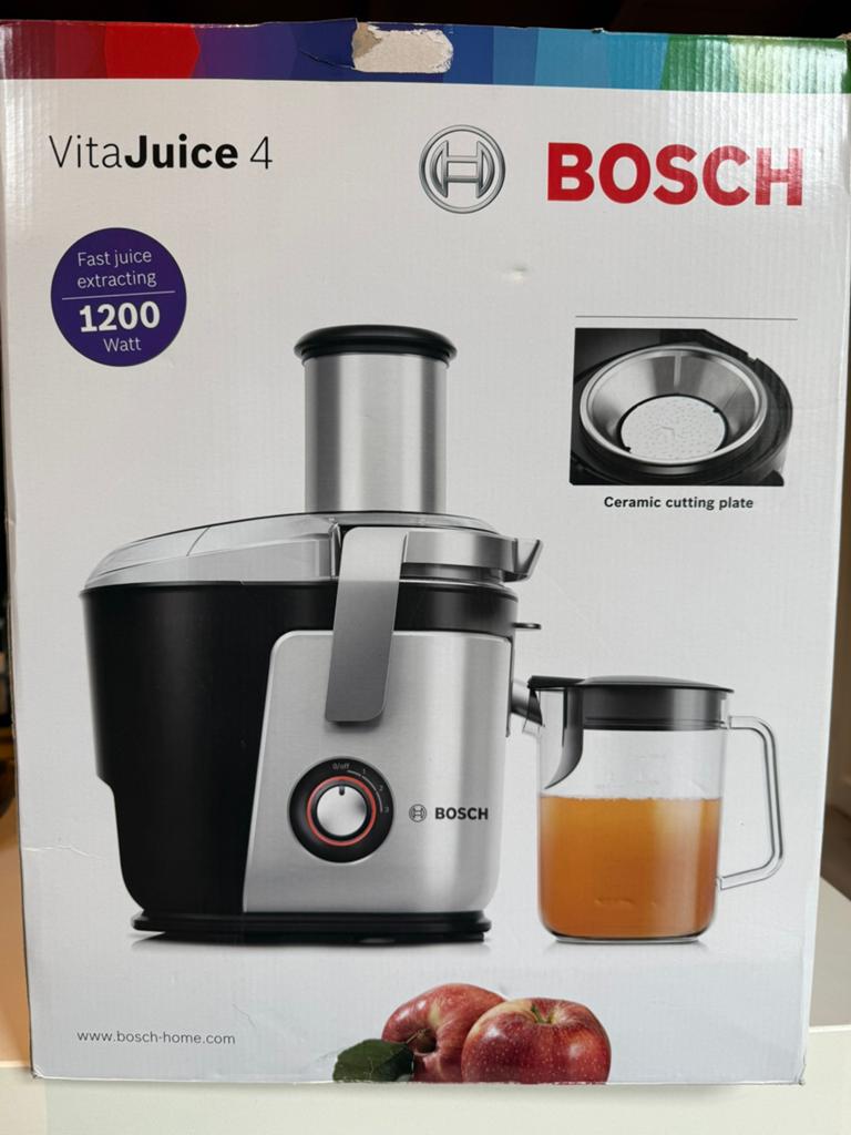 Bosch Vita Juice 4 1200 watt, Ophalen, Zo goed als nieuw