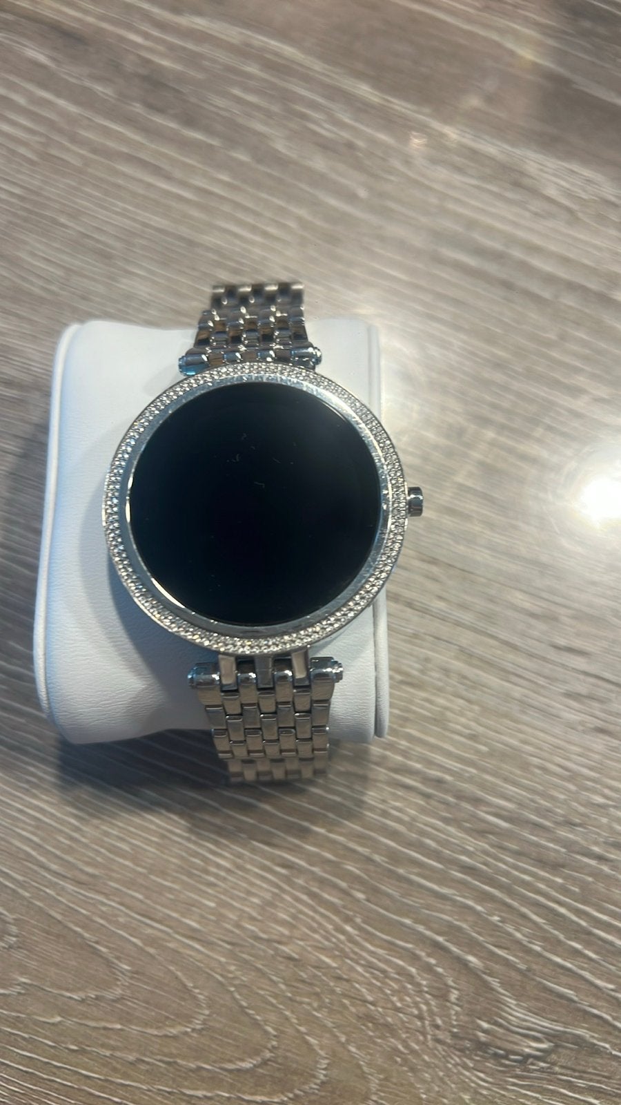 Michael Kors Access Smartwatch Zilver met Strass, Ophalen, Zo goed als nieuw, Stappen, Android
