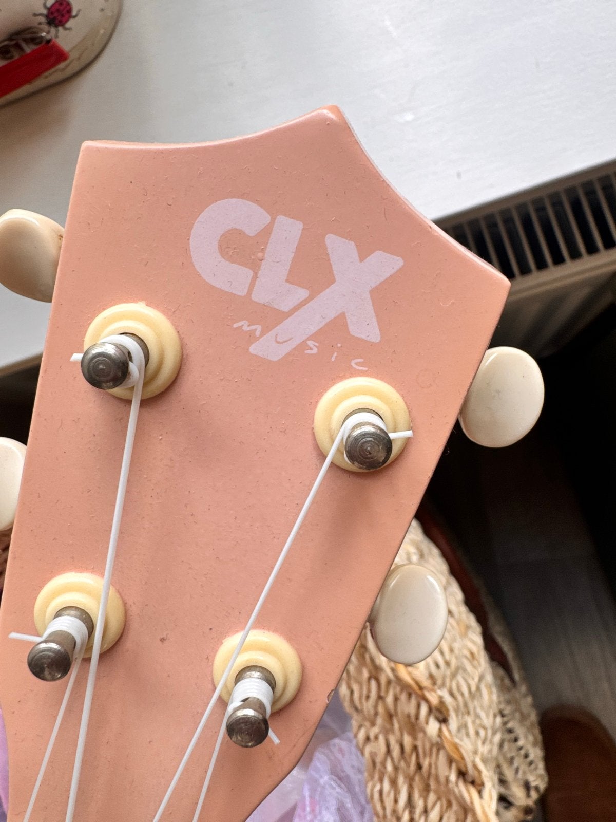 Roze CLX Music Ukelele - Zo goed als nieuw, Muziek en Instrumenten, Ophalen, Zo goed als nieuw, Ukelele