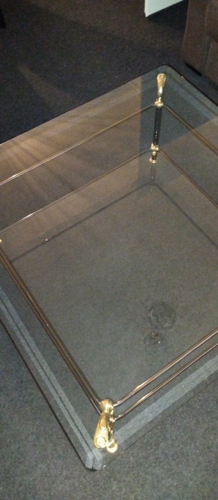 luxe glazen salontafel, Ophalen, 50 – 75, 50 tot 100 cm, Vierkant