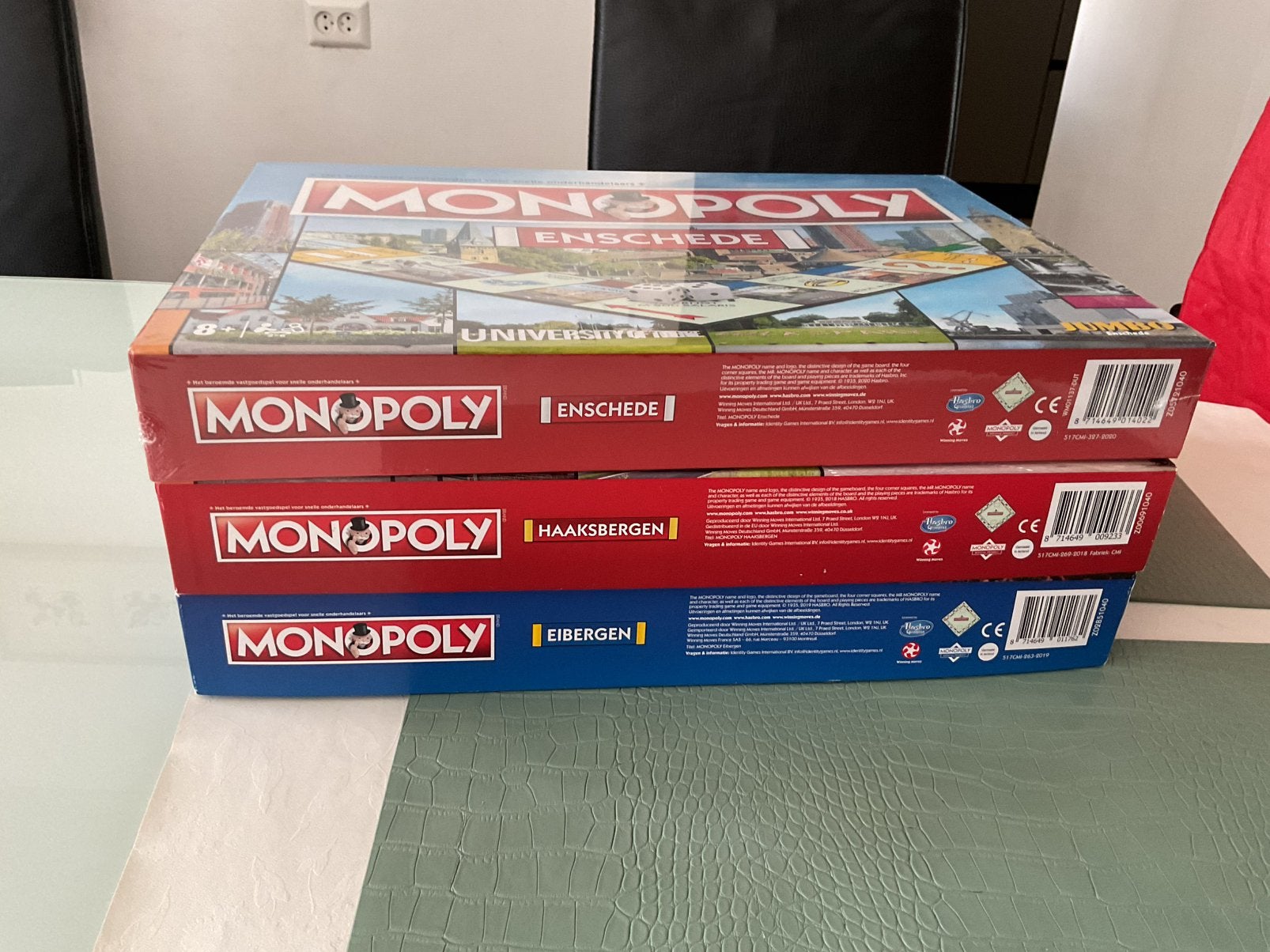 Monopoly steden Haaksbergen Enschede Eibergen nieuw, Hobby en Vrije tijd, Gezelschapsspellen | Bordspellen, Ophalen of Verzenden