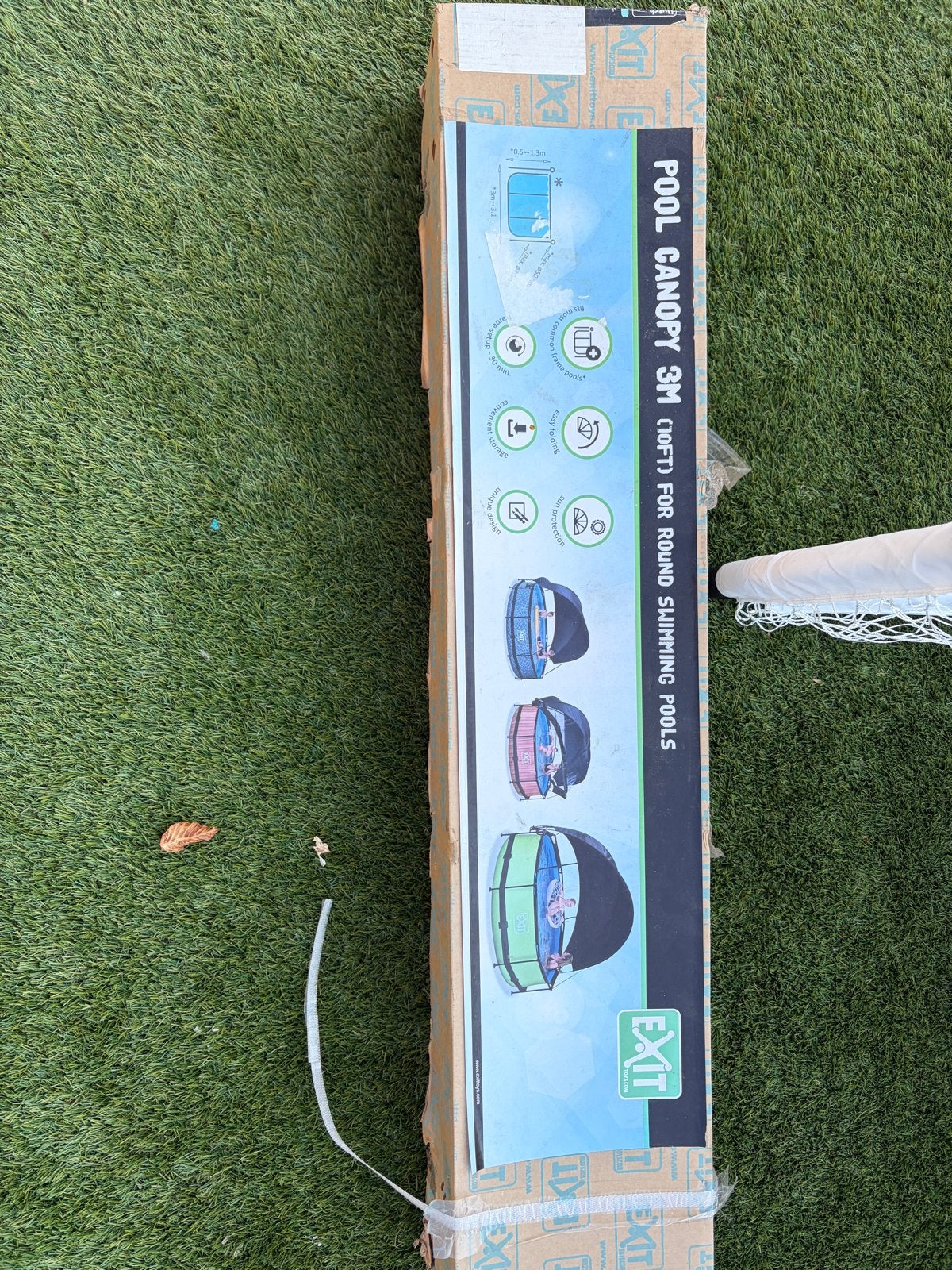 EXIT Pool Canopy 3M voor ronde zwembaden, Tuin en Terras, Verzenden, Nieuw, Rond, Overige typen