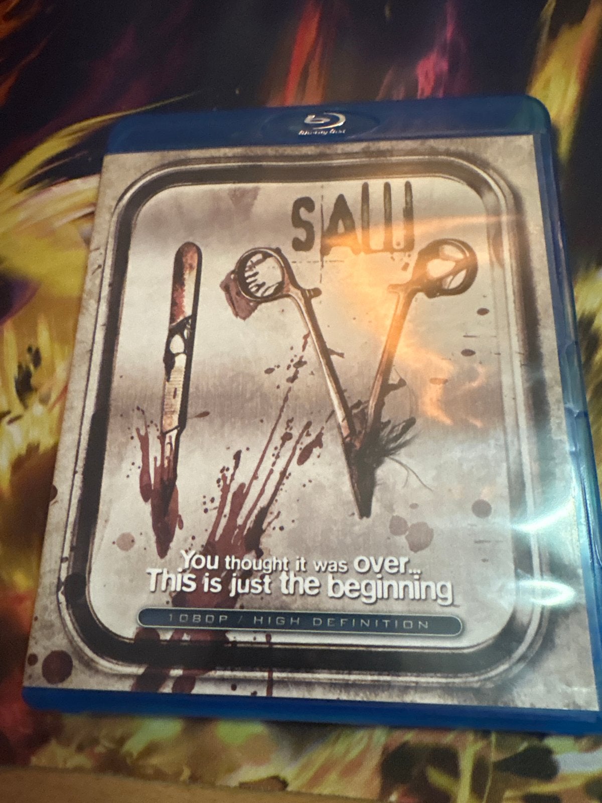 Saw 4 Blu-ray - Horrorfilm met Jigsaw, Engels, Vanaf 16 jaar, Nederlands, Ophalen of Verzenden