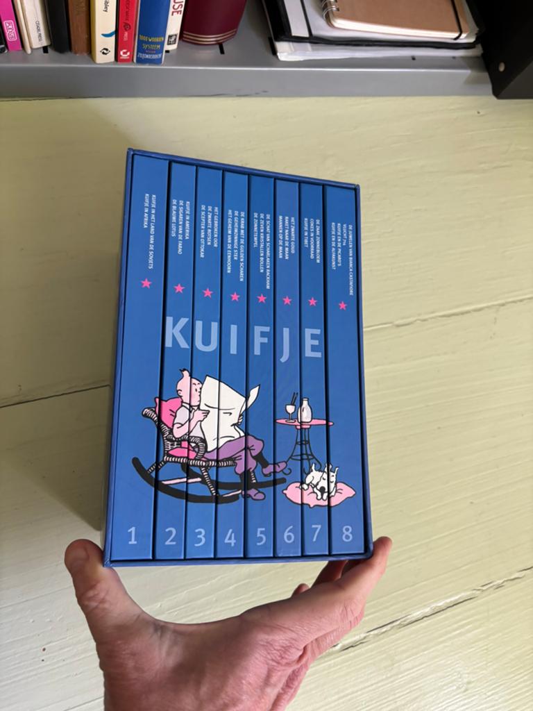 Kuifje - box, Boeken, Complete serie of reeks, Ophalen of Verzenden, Zo goed als nieuw