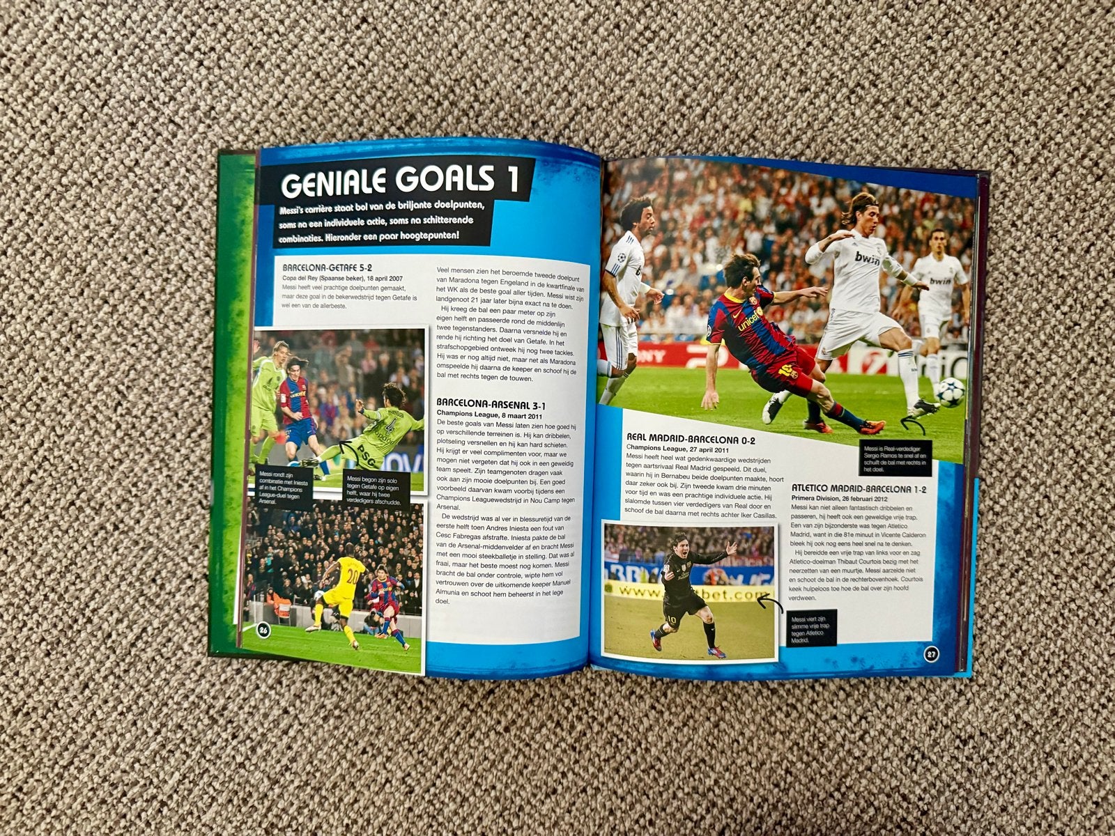 Lionel Messi: Het Ultieme Fanboek, Ophalen of Verzenden, Zo goed als nieuw, Balsport