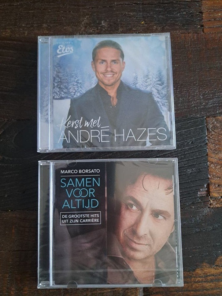 Marco Borsato & André Hazes CD's  nog geseald, Ophalen of Verzenden, Zo goed als nieuw, Pop, Inclusief doosje