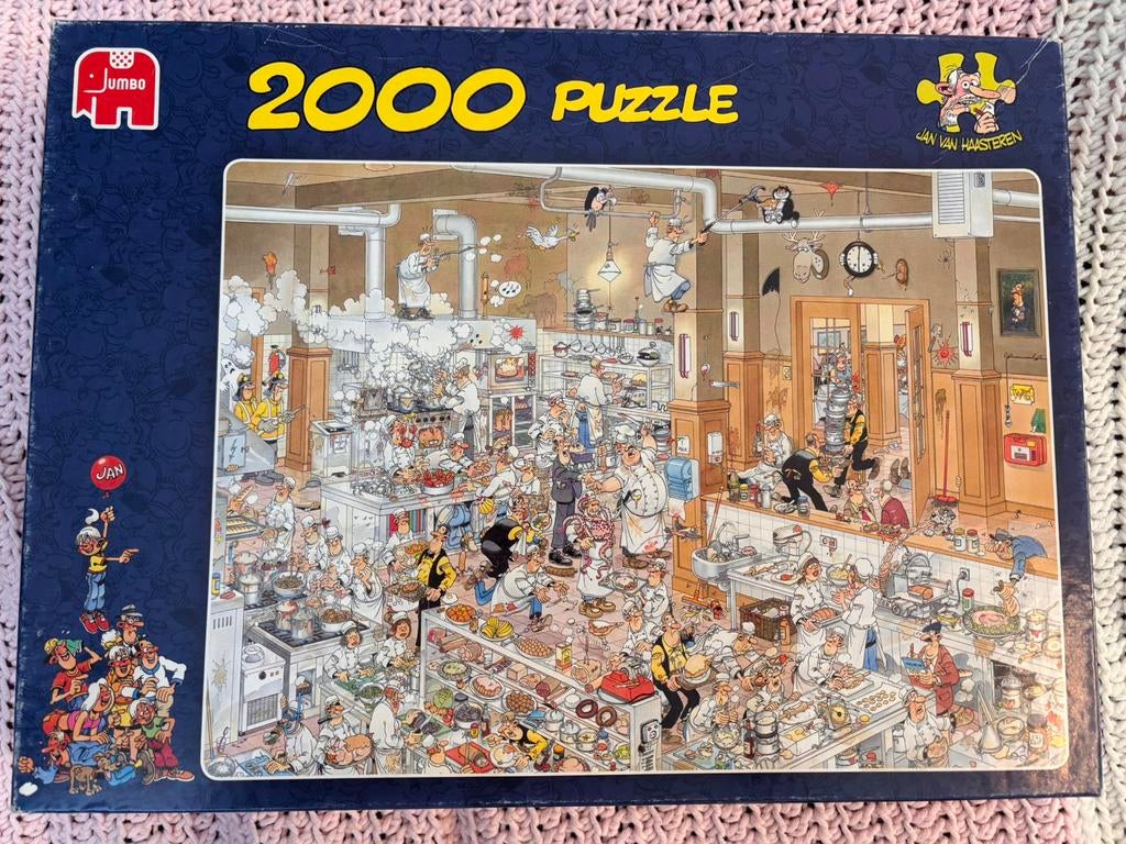 Jan van Haasteren puzzel 2000 stukjes, Hobby en Vrije tijd, Denksport en Puzzels, Ophalen of Verzenden, Meer dan 1500 stukjes