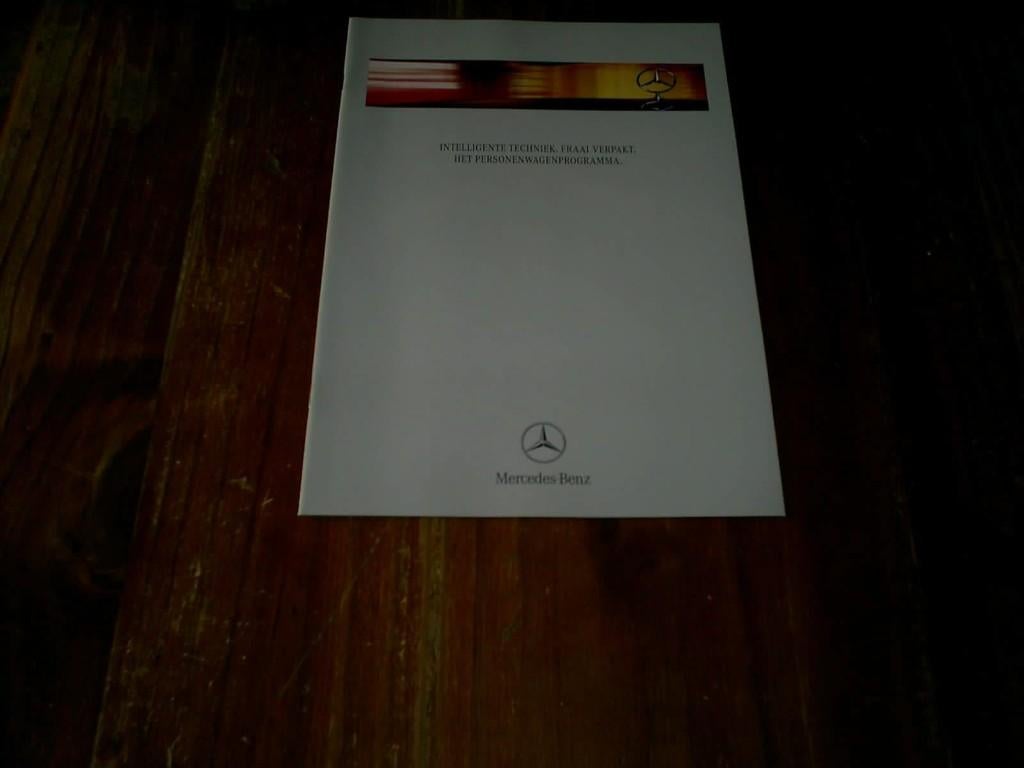 Mercedes Intelligente Techniek 1997 / 1998 32 pag., Verzenden, Zo goed als nieuw, Mercedes