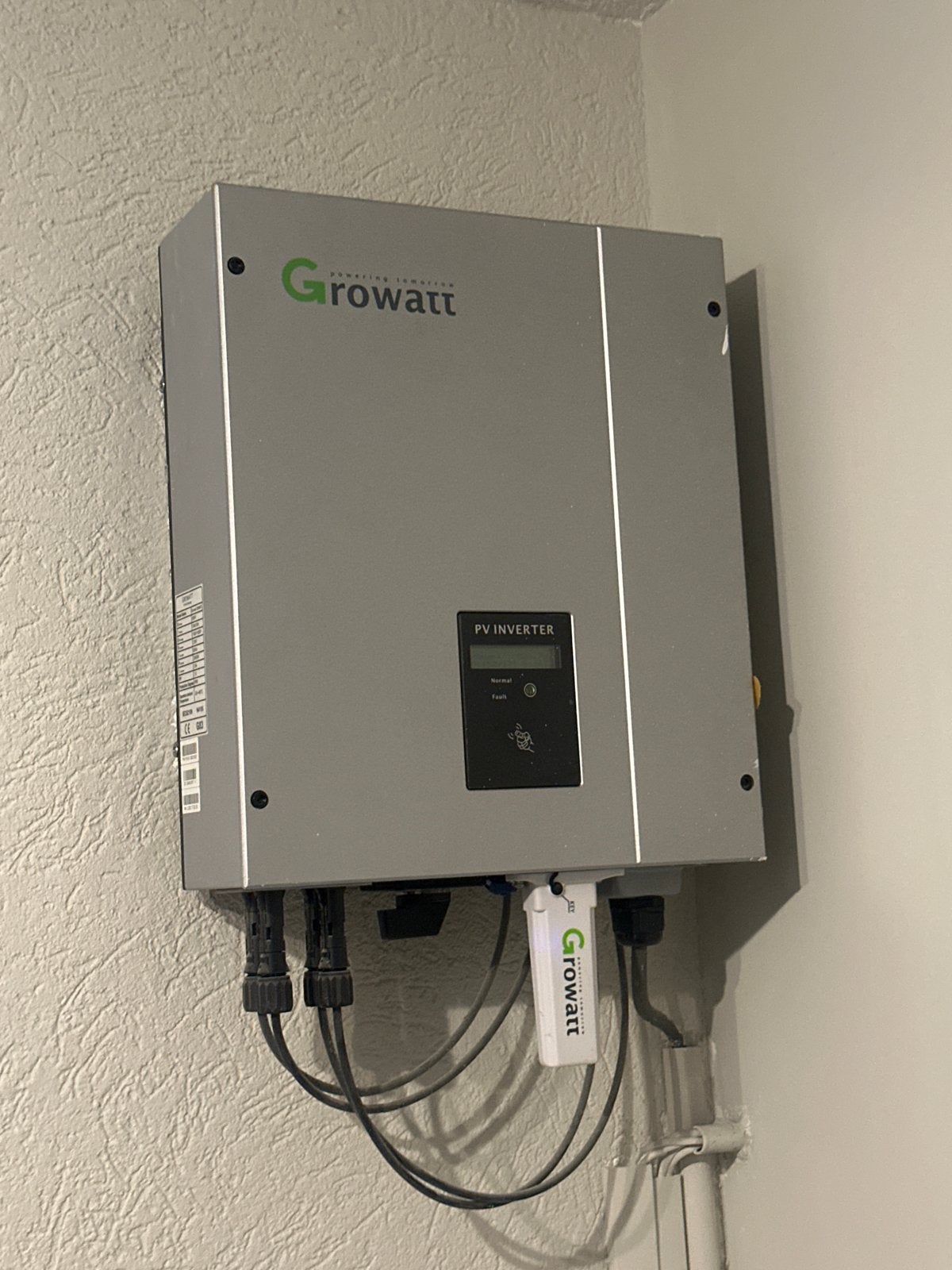 12 zonnepanelen Sunrise SR-P660250 met Growatt 3000MTL omvor, Ophalen, Gebruikt, Overige typen