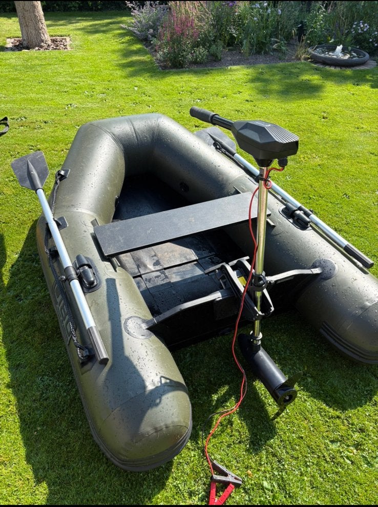 Ultimate 180 rubberboat met electromotor