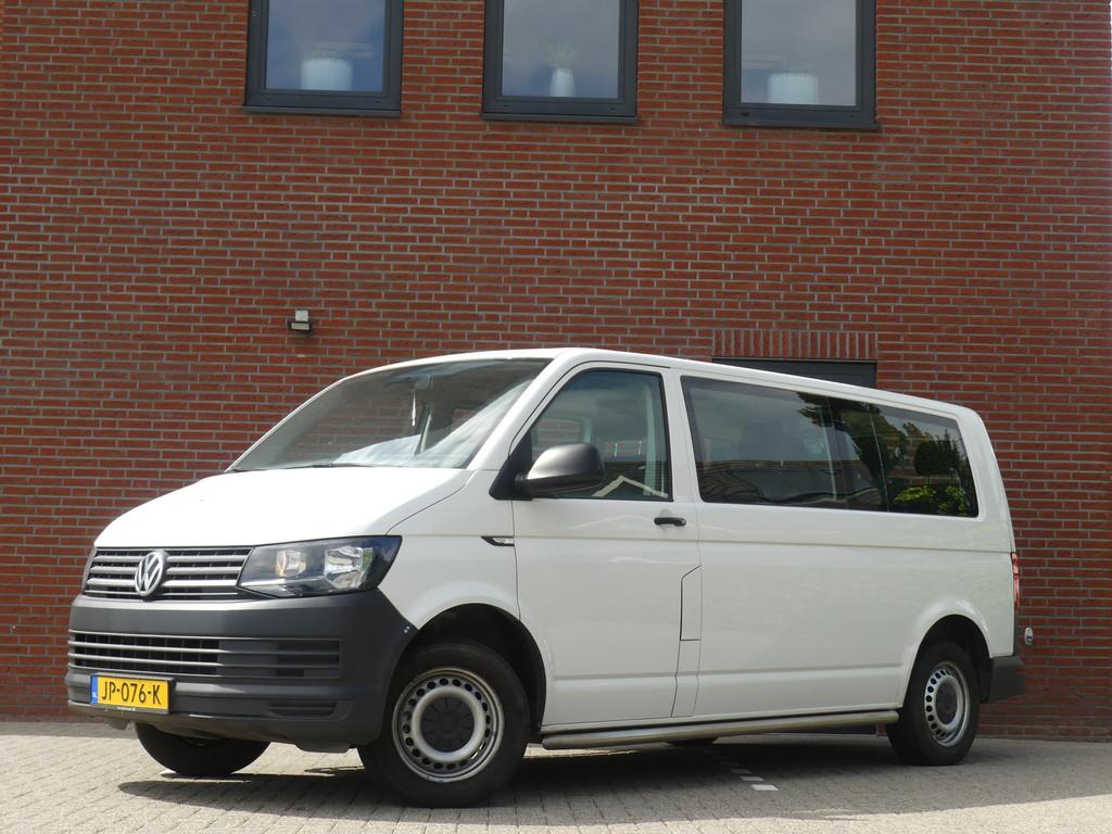 Volkswagen Transporter Kombi 2.0 TDI 9 persoons (bj 2016), Auto's, Volkswagen, Voorwielaandrijving, Gebruikt, 1794 kg, Wit