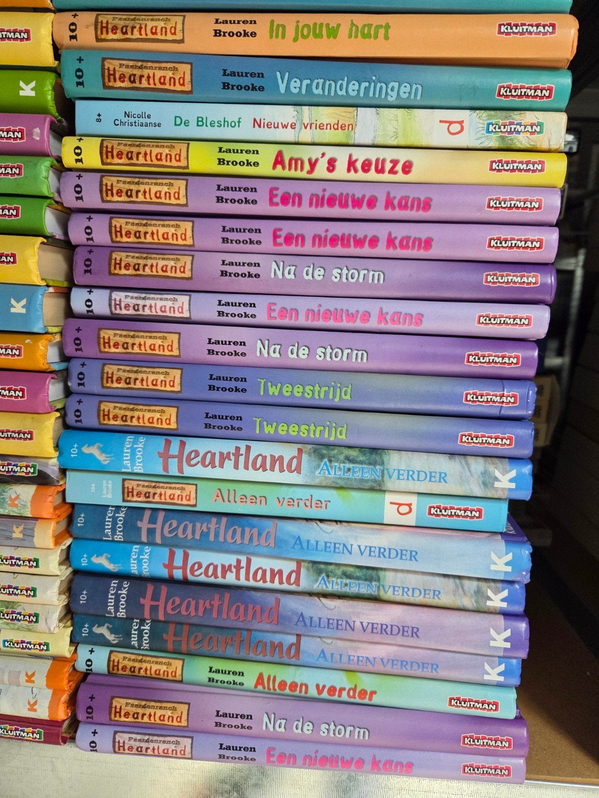Heartland + Bleshof + Volbloed - Verzameling paardenboeken, Ophalen of Verzenden, Gelezen, Fictie algemeen
