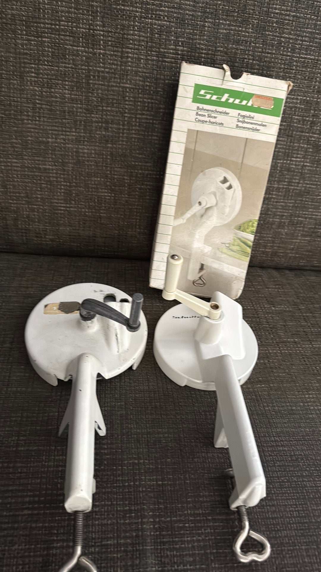 2 bonensnijders, Antiek en Kunst, Ophalen of Verzenden