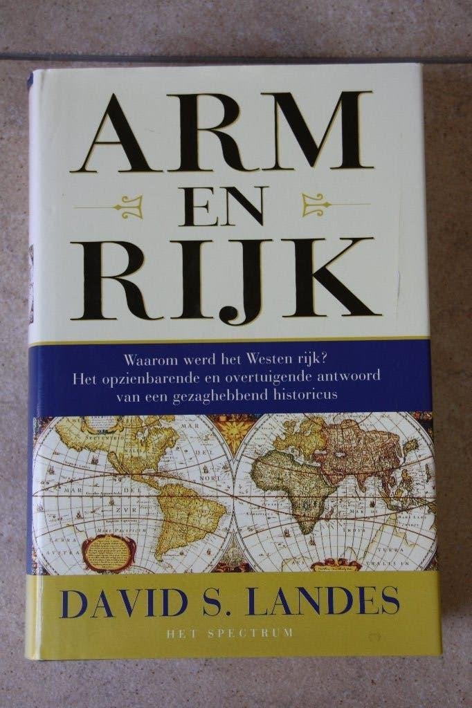 Arm en Rijk David S. Landes. Hardcover., Maatschappij en Samenleving, Ophalen of Verzenden, Wereld, David S. Landes