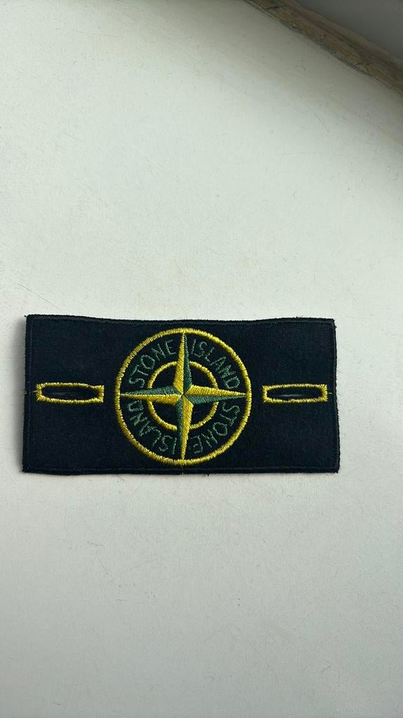 Stone island badge patch embleem SI cp company, Verzenden, Zo goed als nieuw